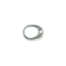 Myron Toback Inc. Sterling Silver Oval Push Clap Oval Push Clap