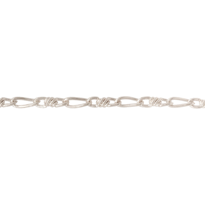 Myron Toback Inc. Sterling Silver Paperclip W/ Twist Link Paperclip W/ Twist Link