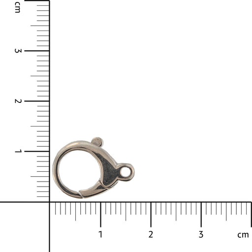 Sterling Silver Round Lobster Clasp  Myron Toback Inc. Sterling Silver Round Lobster Clasp