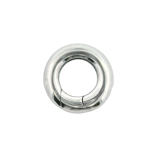 Myron Toback Inc. Sterling Silver Round Push Clasp Round Push Clasp