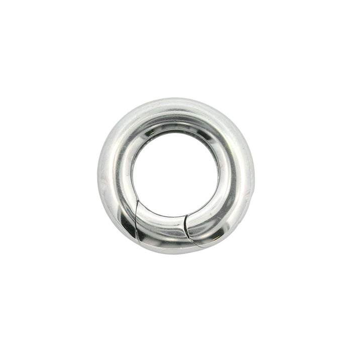 Myron Toback Inc. Sterling Silver Round Push Clasp Round Push Clasp