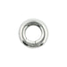 Myron Toback Inc. Sterling Silver Round Push Clasp Round Push Clasp