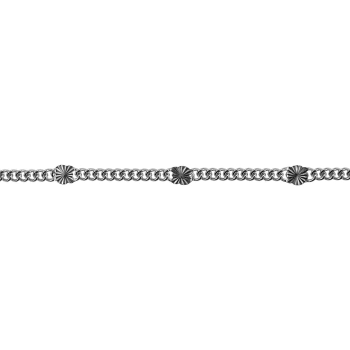 Myron Toback Inc. Sterling Silver Satellite Curb Chain Satellite Curb Chain