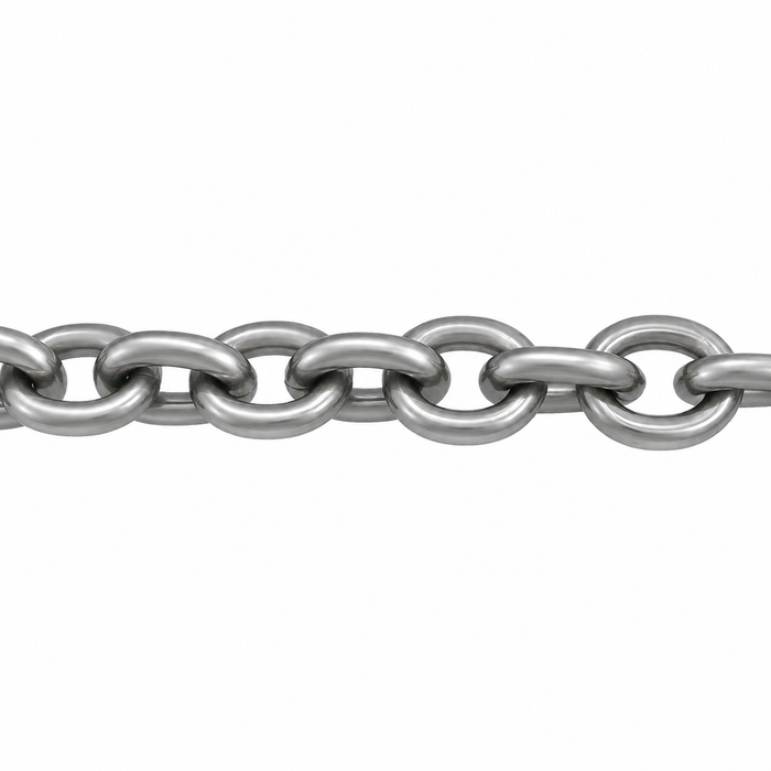 Myron Toback Inc. Titanium 7MM Cable Chain 7MM Cable Chain