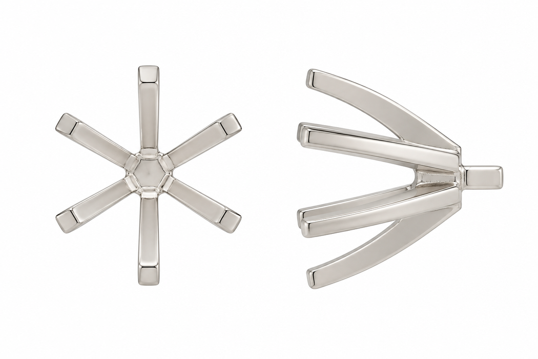 Oval Shape Center Head Setting Oval Shape Center Head Setting