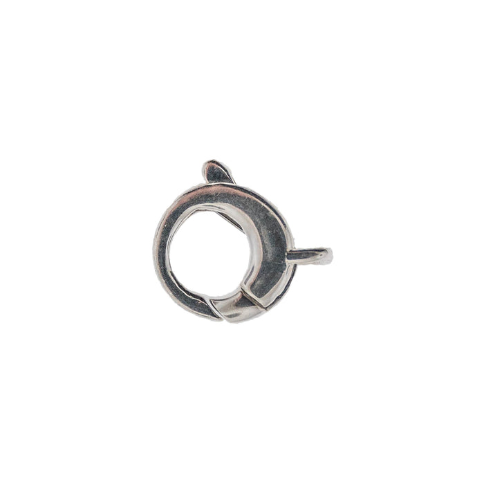 QUADRIFOGLIO Sterling Silver Round Lobster Clasp Sterling Silver Round Lobster Clasp
