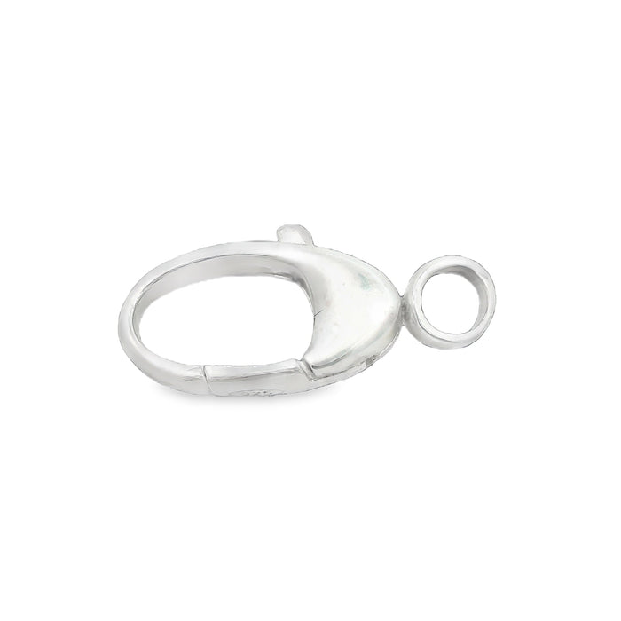 QUADRIFOGLIO Sterling Silver Swivel Lobster Clasp Sterling Silver Swivel Lobster Clasp