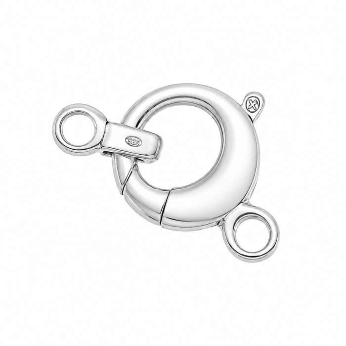 HORO LINEA Round Moon Lobster Clasp Round Moon Lobster Clasp