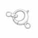 HORO LINEA Round Moon Lobster Clasp Round Moon Lobster Clasp