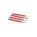 Myron Toback Inc. Set of 4 Spatulas and Carvers with Cushion Handles Set of 4 Spatulas and Carvers with Cushion Handles