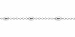 Sterling Silver 2.5MM Oval Satellite Chain 2.5MM Oval Satellite Chain