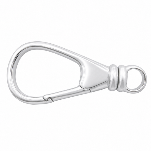 Myron Toback Inc. Sterling Silver 40MM Swivel Push Clasp 40MM Swivel Push Clasp