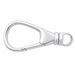 Myron Toback Inc. Sterling Silver 40MM Swivel Push Clasp 40MM Swivel Push Clasp