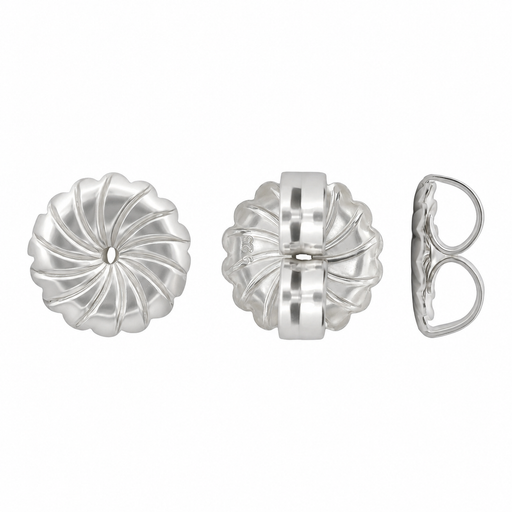 Sterling Silver 9.5MM Earring Back 9.5MM Earring Back