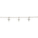 Myron Toback Inc. Sterling Silver Cross Charm Chain Cross Charm Chain