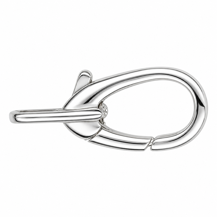 G & S srl Sterling Silver Fancy Lobster Lock Fancy Lobster Lock