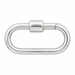 Sterling Silver Fancy Screw Push Clasp Fancy Screw Push Clasp
