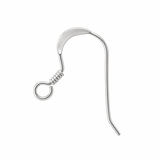 Sterling Silver Fish Hook Earring Fish Hook Earring
