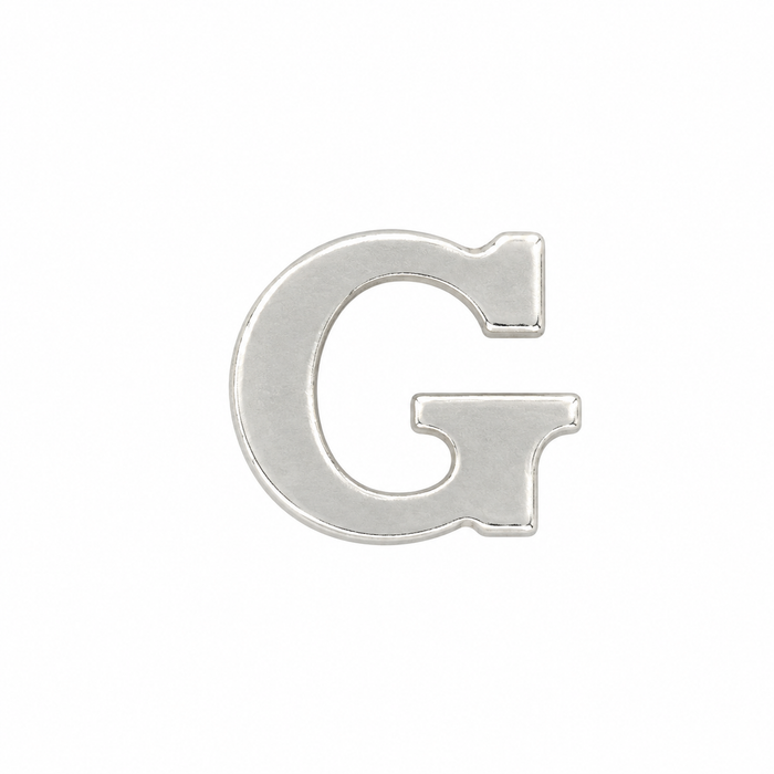 Myron Toback Inc. Sterling Silver / G Roman Letters Roman Letters
