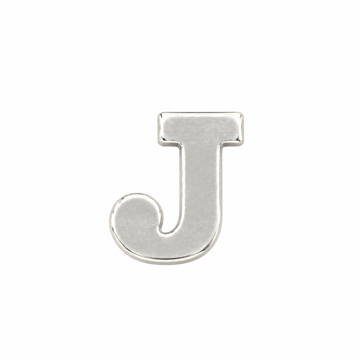 Myron Toback Inc. Sterling Silver / J Roman Letters Roman Letters
