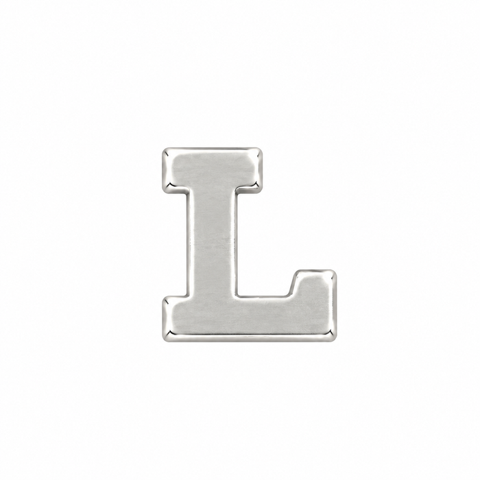 Myron Toback Inc. Sterling Silver / L Roman Letters Roman Letters