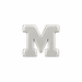 Myron Toback Inc. Sterling Silver / M Roman Letters Roman Letters