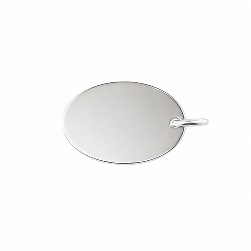 Myron Toback Inc. Sterling Silver Oval Tag Sterling Silver Oval Tag
