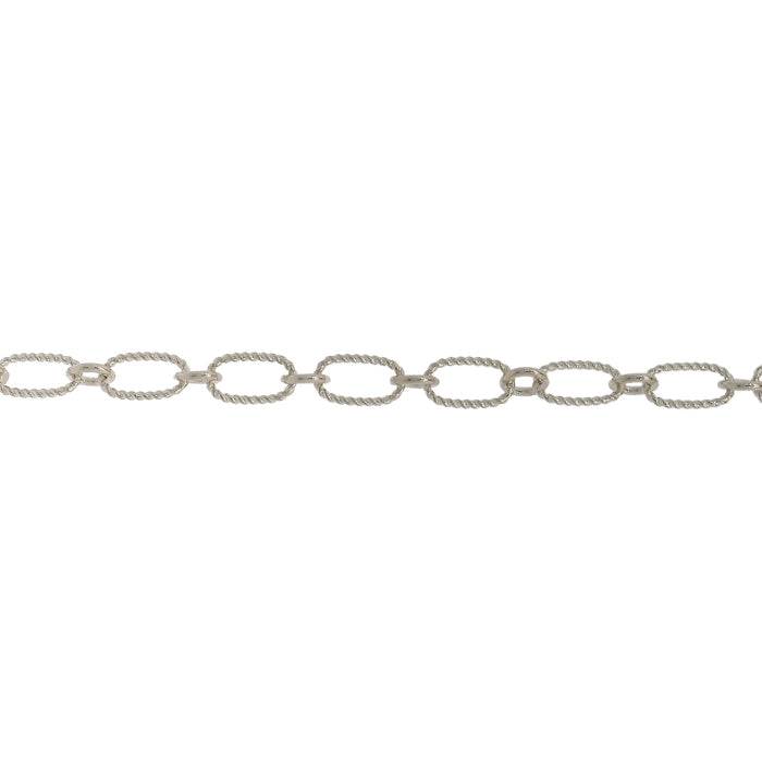 Myron Toback Inc. Sterling Silver Twisted Long & Short Chain Twisted Long & Short Chain