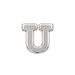 Myron Toback Inc. Sterling Silver / U Roman Letters Roman Letters