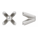 V-End Princess Head With Peg-Metal Mold V-End Princess Head With Peg-Metal Mold