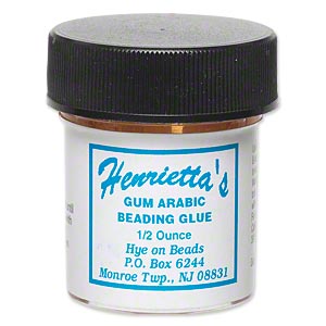 1/2 oz. Gum Arabic Beading Glue  Myron Toback Inc. 1/2 oz. Gum Arabic Beading Glue