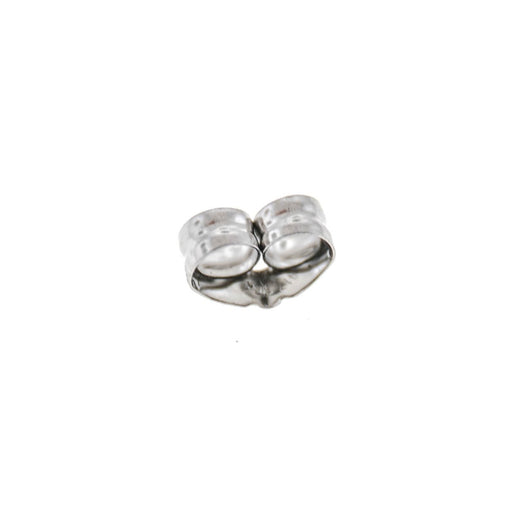 10K White Earring Nut  Myron Toback Inc. 10K White Earring Nut