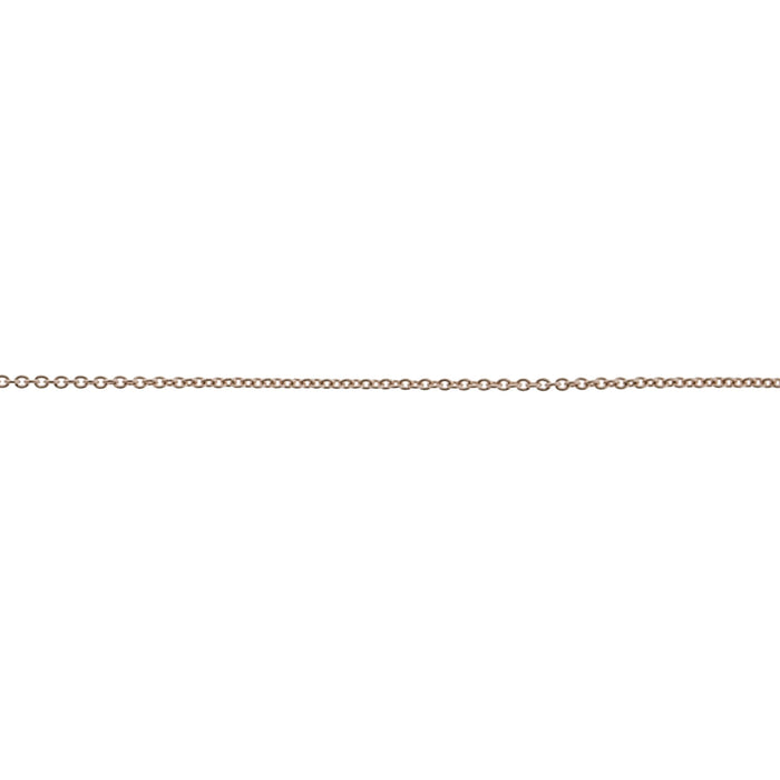 Myron Toback Inc. 14K Pink 0.7MM Cable Chain