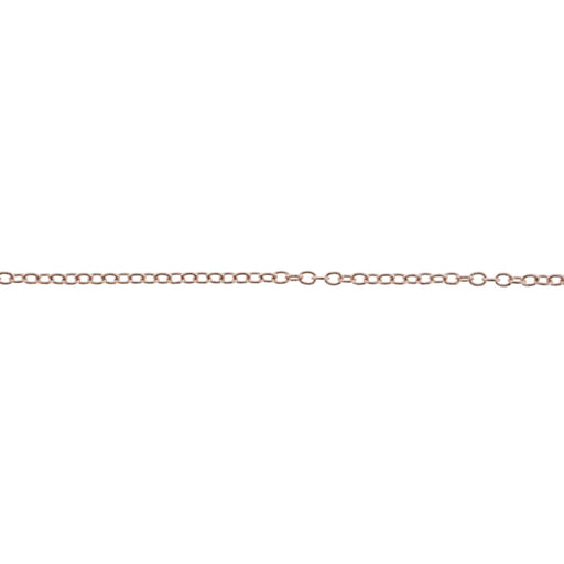 Myron Toback Inc. 14K Pink 1.1MM Cable Chain