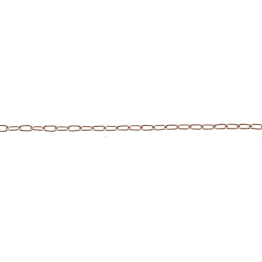 Myron Toback Inc. 14K Pink 1.1MM Drawn Cable Chain