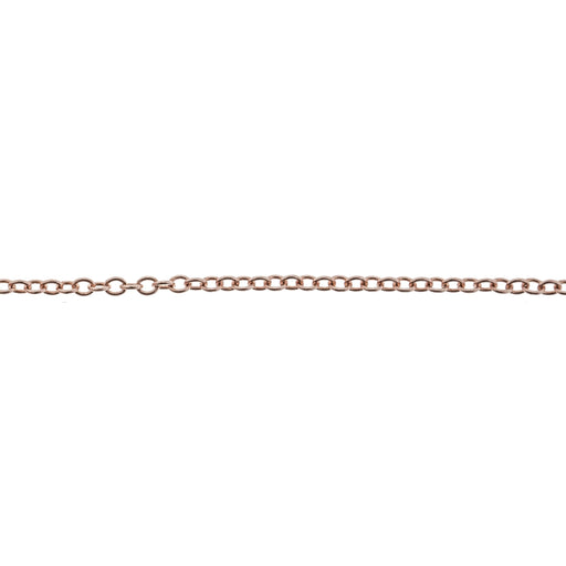 Myron Toback Inc. 14K Pink 1.3MM Cable Chain