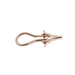Myron Toback Inc. 14K Pink 12.2MM Small Omega Clip Earring