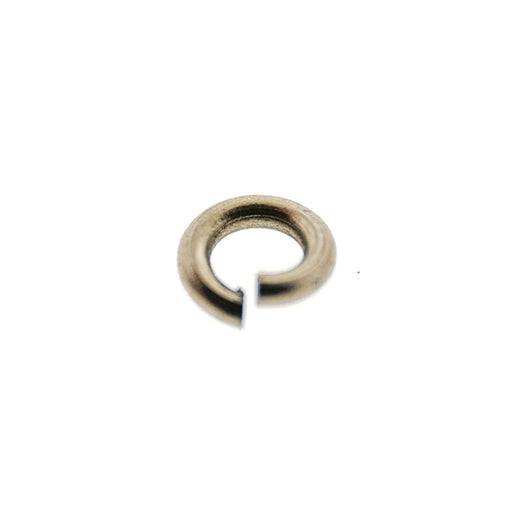 14K White Gold 4.5MM Open Jump Ring  Myron Toback Inc. 14K White Gold 4.5MM Open Jump Ring