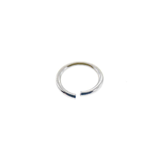 Myron Toback Inc. 14K White Gold 4MM Open Jump Ring