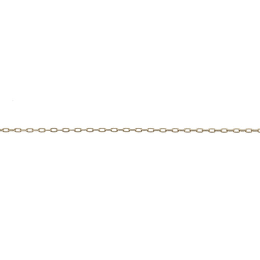 Myron Toback Inc. 14K Yellow 0.7MM Diamond Cut Cable Chain