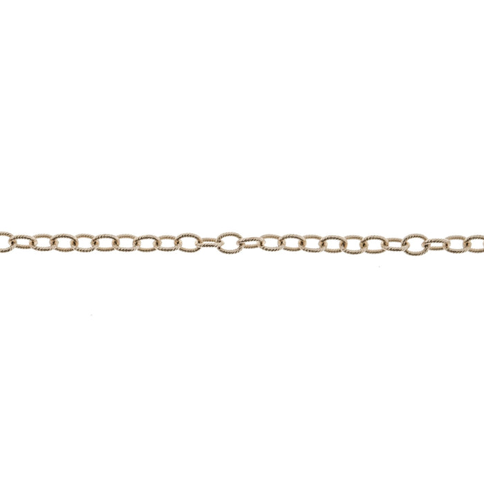 14K Yellow 1.8MM Twisted Cable Chain  Myron Toback Inc. 14K Yellow 1.8MM Twisted Cable Chain