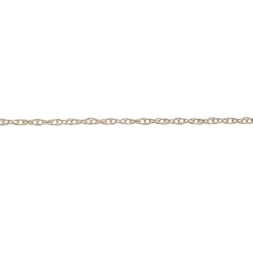 Myron Toback Inc. 14K Yellow 1MM Rope Chain