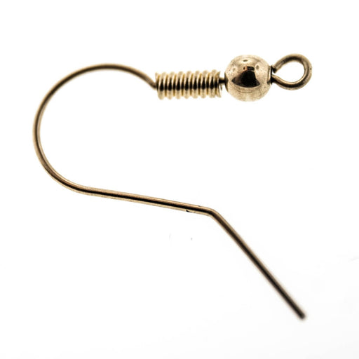 14K Yellow Hook Wire Earring  Myron Toback Inc. 14K Yellow Hook Wire Earring
