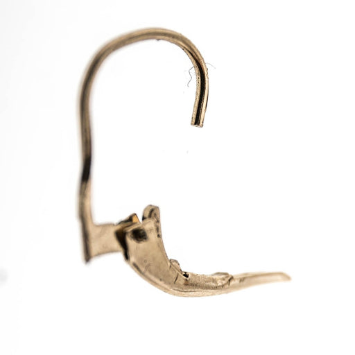 14K Yellow Lever Back  Myron Toback Inc. 14K Yellow Lever Back