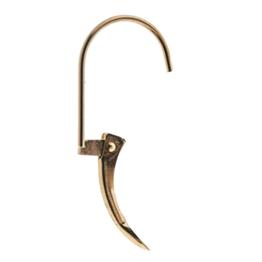 14K Yellow Plain Lever Back with No Ring  Myron Toback Inc. 14K Yellow Plain Lever Back with No Ring