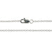 Myron Toback Inc. 16" Finished Sterling Silver 1.3MM Finished Cable Chain