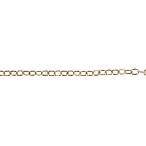 Myron Toback Inc. 18K 1.8MM Knurled Cable Chain