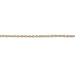 18K Pink 1.3MM Trace Rectangle Chain  Myron Toback Inc. 18K Pink 1.3MM Trace Rectangle Chain