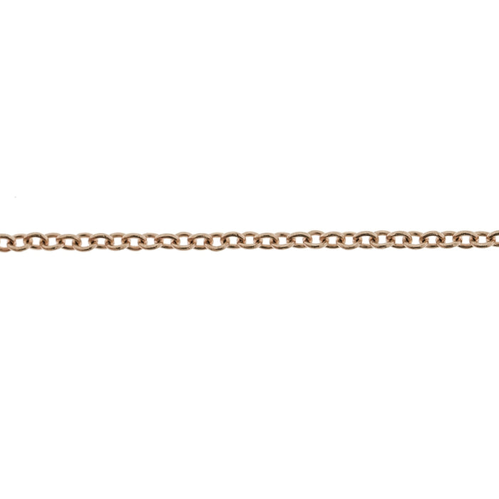 Myron Toback Inc. 18K Pink 1.8MM Cable Chain