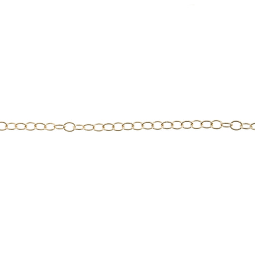 Myron Toback Inc. 18K Yellow 1.6MM Open Cable Chain